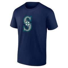 Seattle Mariners Jackie Robinson Day Name & Number T-Shirt - Navy