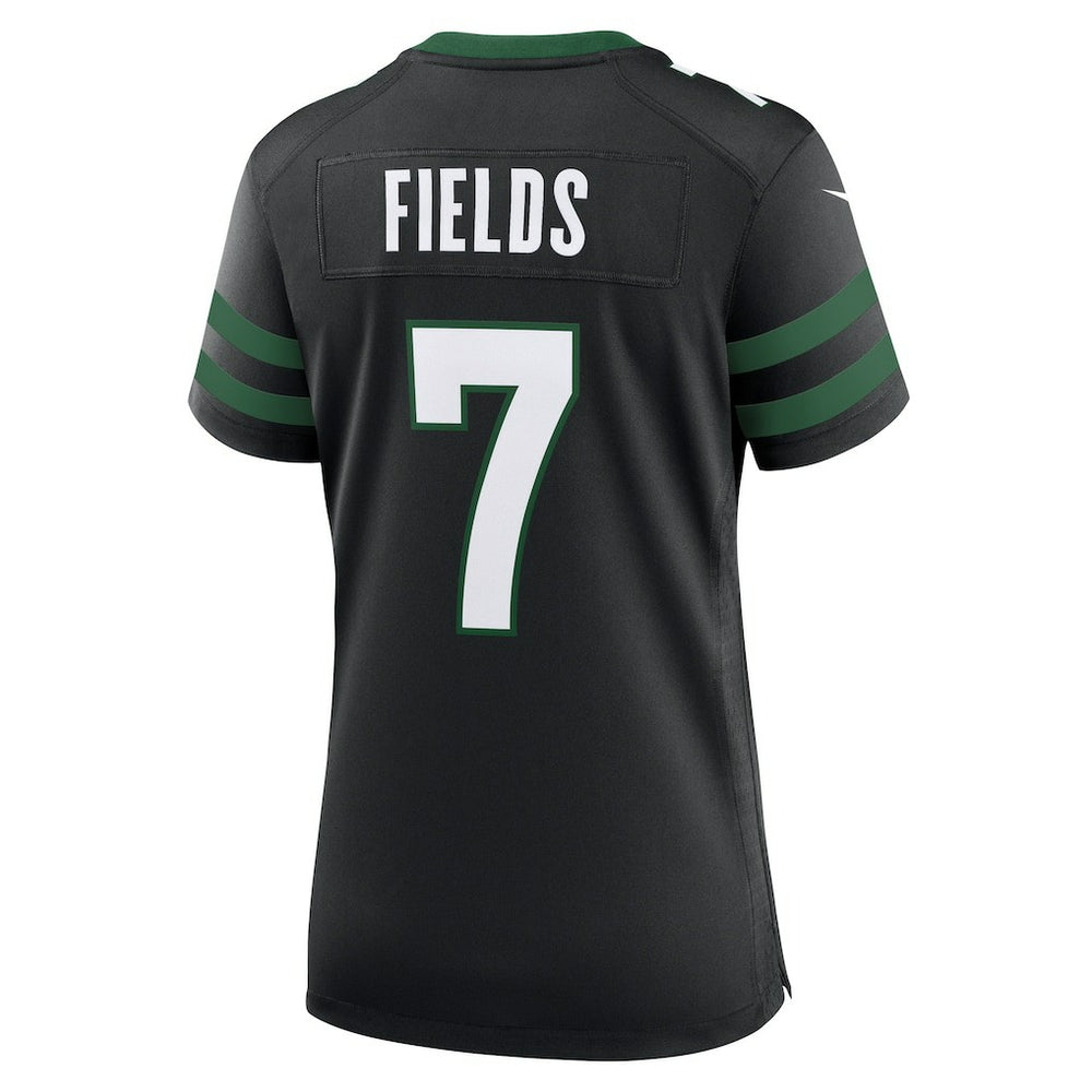 Justin Fields New York Jets Women's Alternate Game Jersey - Black | Nike sale