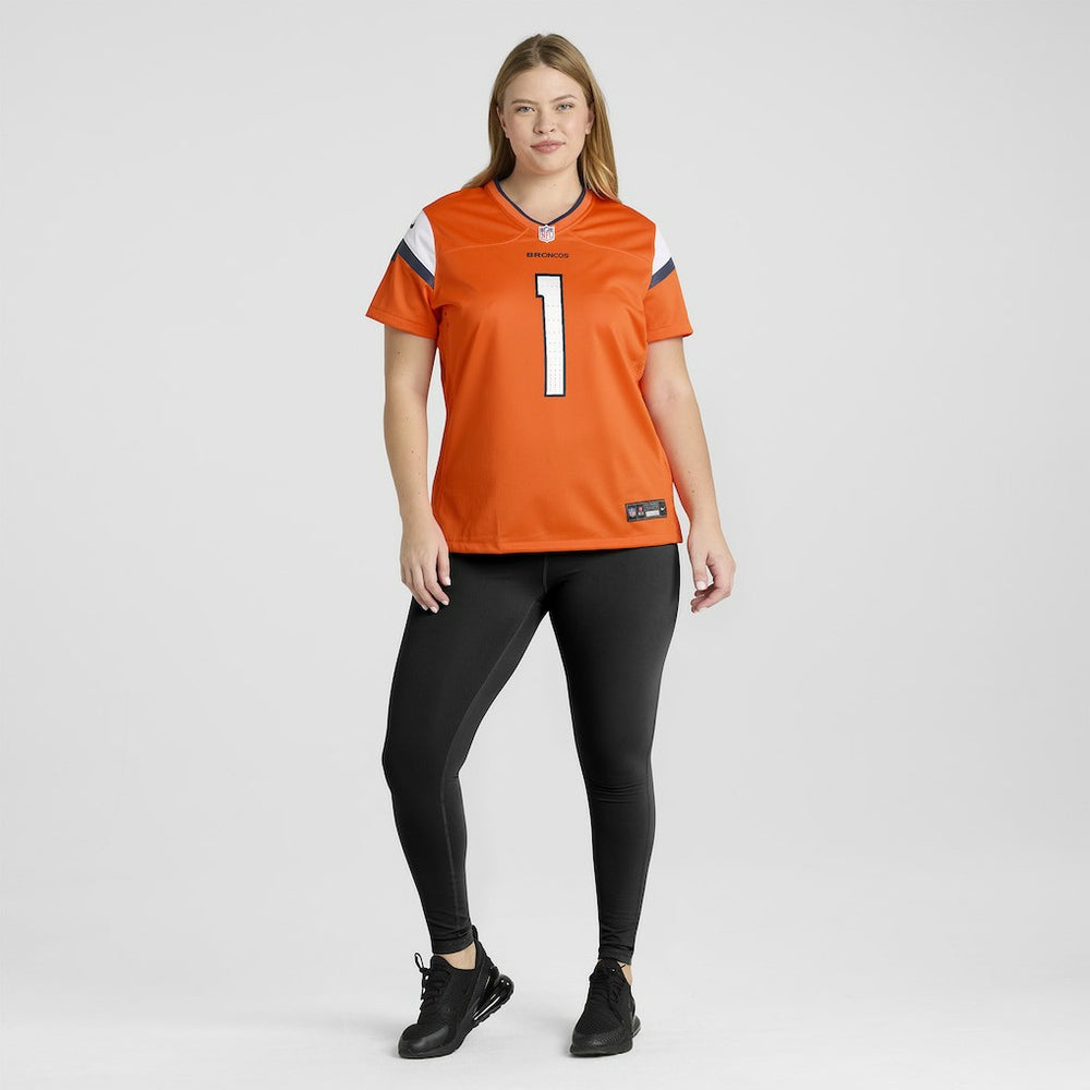 Evan Engram Denver Broncos Women's Team Game Jersey - Orange | Nike online