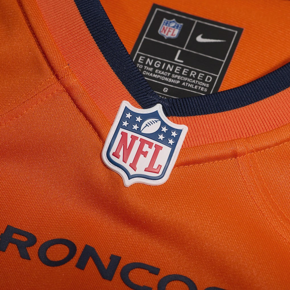 Talanoa Hufanga Denver Broncos Team Game Jersey - Orange | Nike online