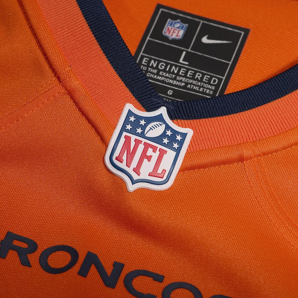 Talanoa Hufanga Denver Broncos Team Game Jersey - Orange | Nike online