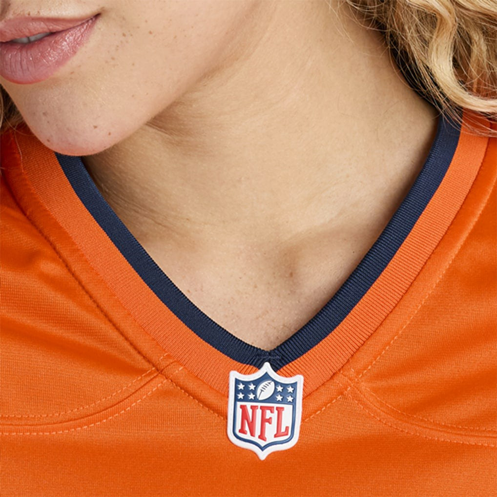 Talanoa Hufanga Denver Broncos Women's Team Game Jersey - Orange | Nike on sale