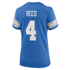 D.J. Reed Detroit Lions Women's Team Game Jersey - Blue | Nike online