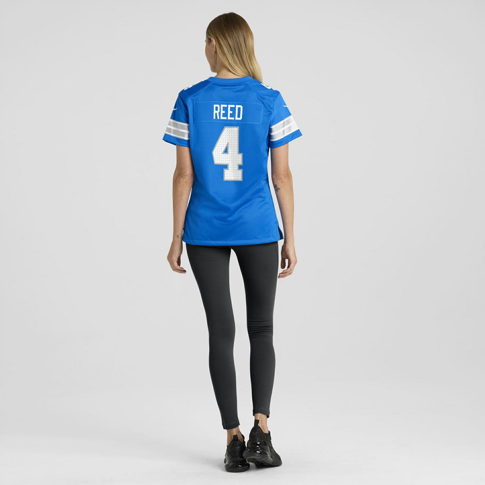 D.J. Reed Detroit Lions Women's Team Game Jersey - Blue | Nike online