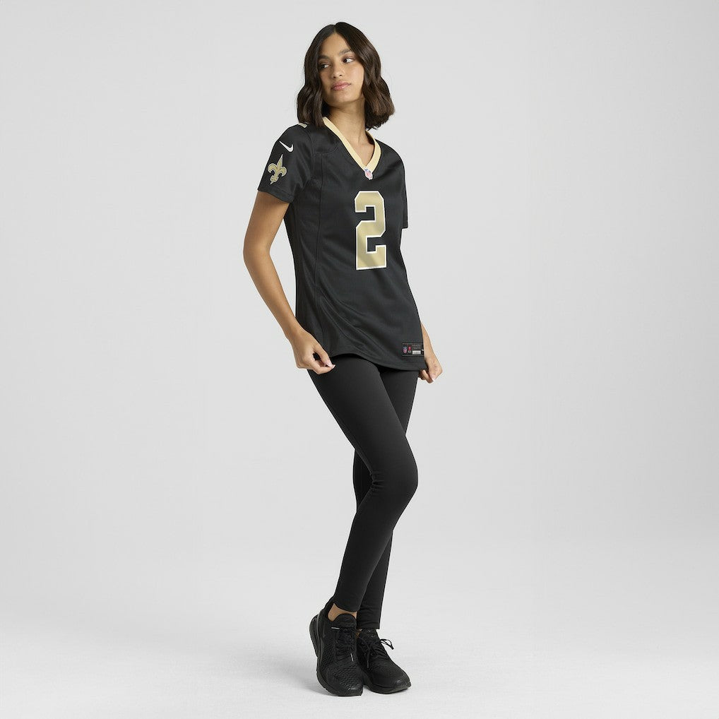 Spencer Rattler New Orleans Saints Women's Team Game Jersey - Black | Nike discount