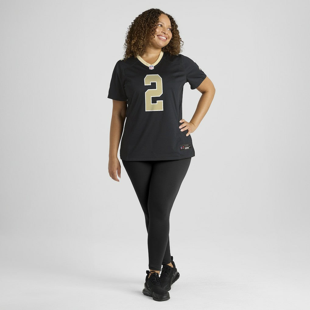 Spencer Rattler New Orleans Saints Women's Team Game Jersey - Black | Nike discount