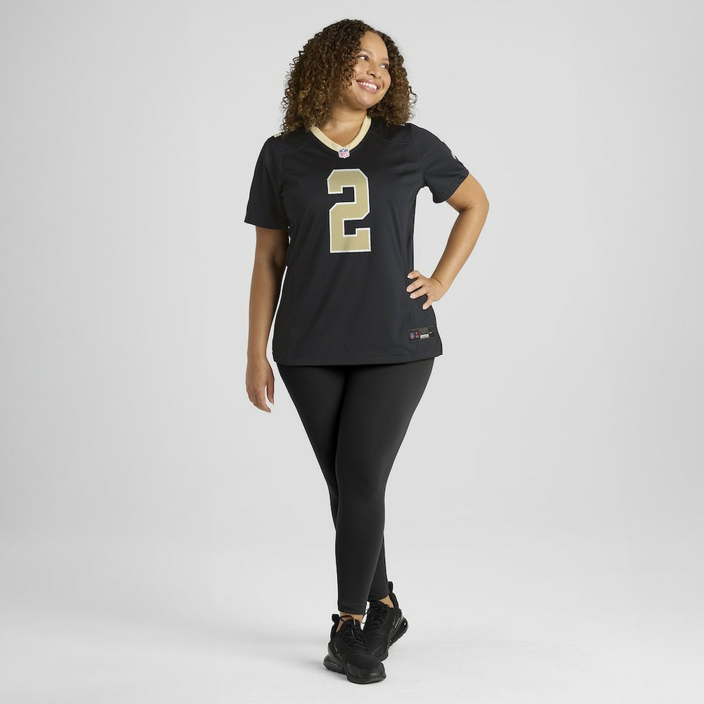 Spencer Rattler New Orleans Saints Women's Team Game Jersey - Black | Nike discount
