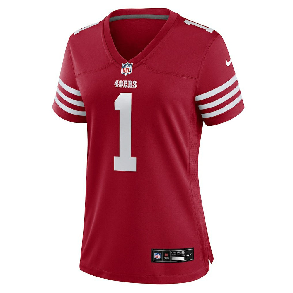Ricky Pearsall San Francisco 49ers Women's Team Game Jersey - Scarlet | Nike on sale