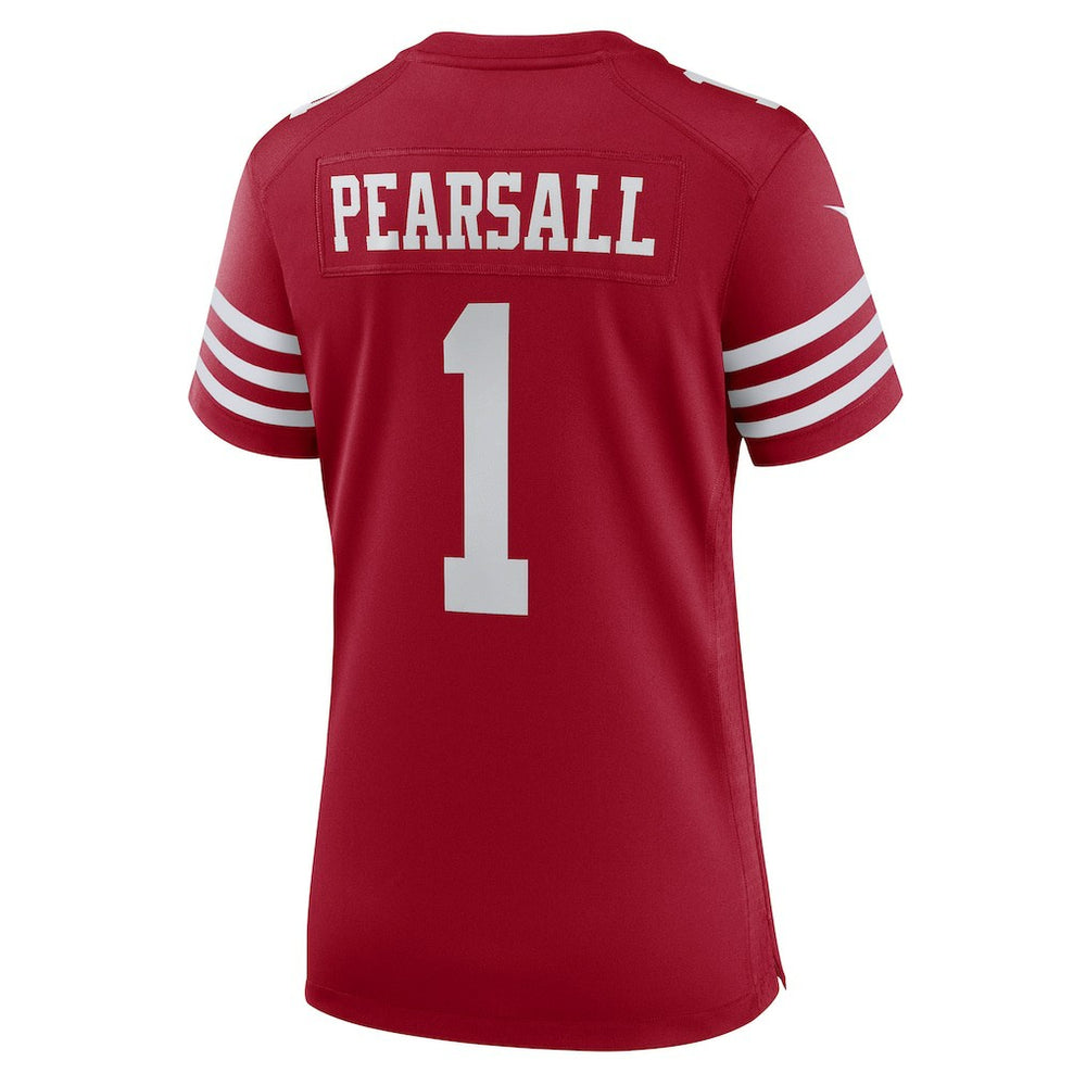 Ricky Pearsall San Francisco 49ers Women's Team Game Jersey - Scarlet | Nike on sale