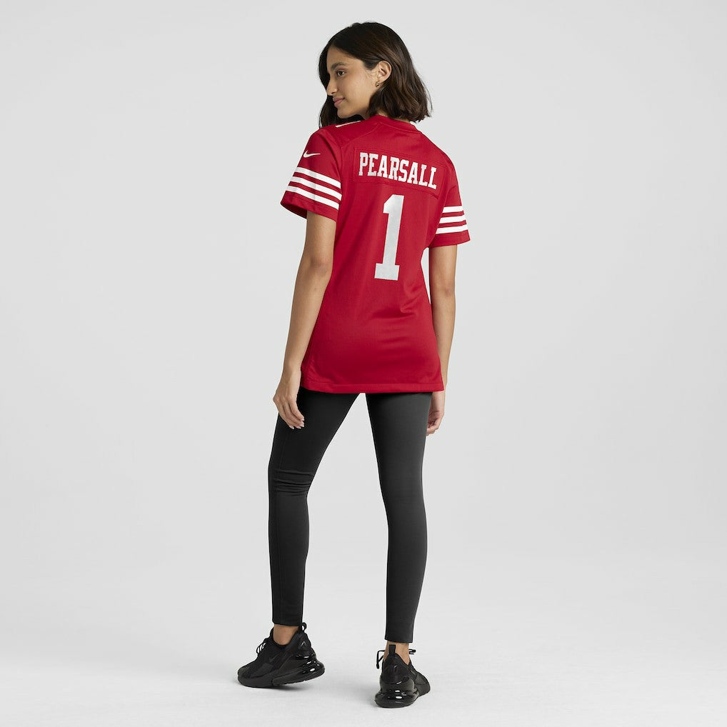 Ricky Pearsall San Francisco 49ers Women's Team Game Jersey - Scarlet | Nike on sale