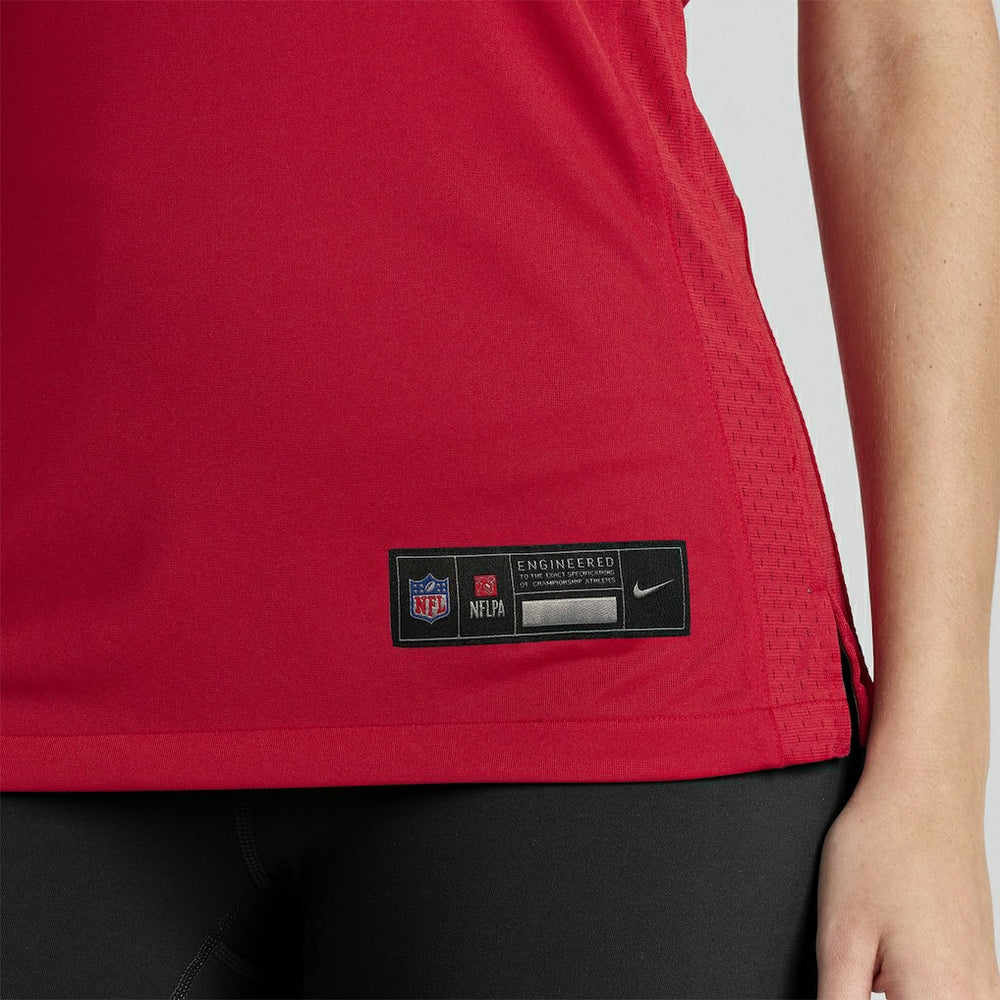 Mac Jones San Francisco 49ers Women's Team Game Jersey - Scarlet | Nike sale
