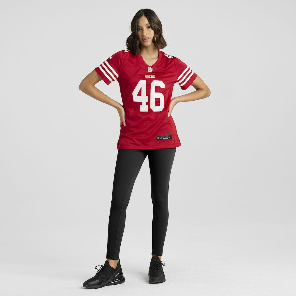 Jon Weeks San Francisco 49ers Women's Team Game Jersey - Scarlet | Nike sale