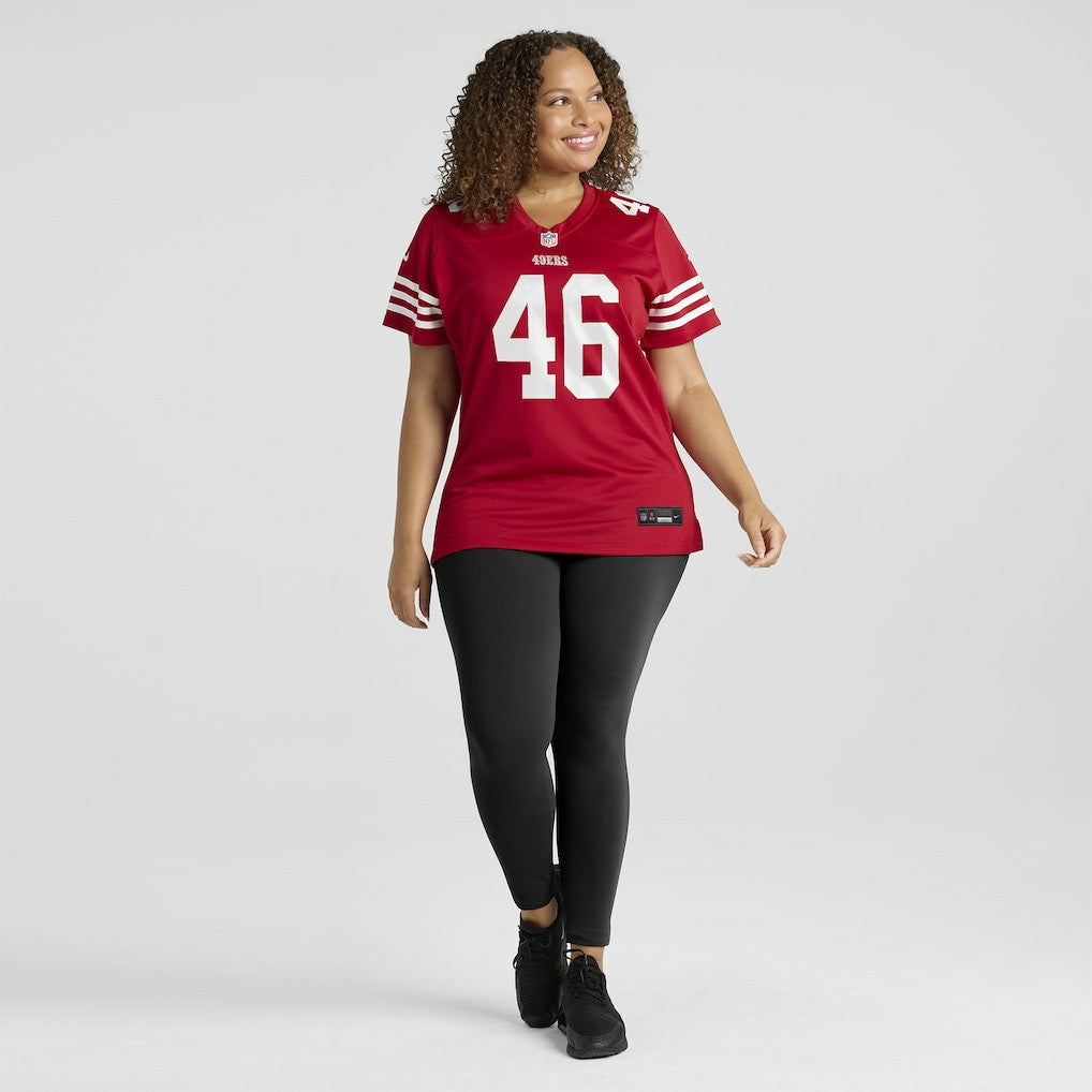 Jon Weeks San Francisco 49ers Women's Team Game Jersey - Scarlet | Nike sale