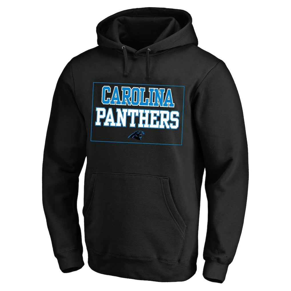 Carolina Panthers Big & Tall Fleece Hoodie - Black outlet