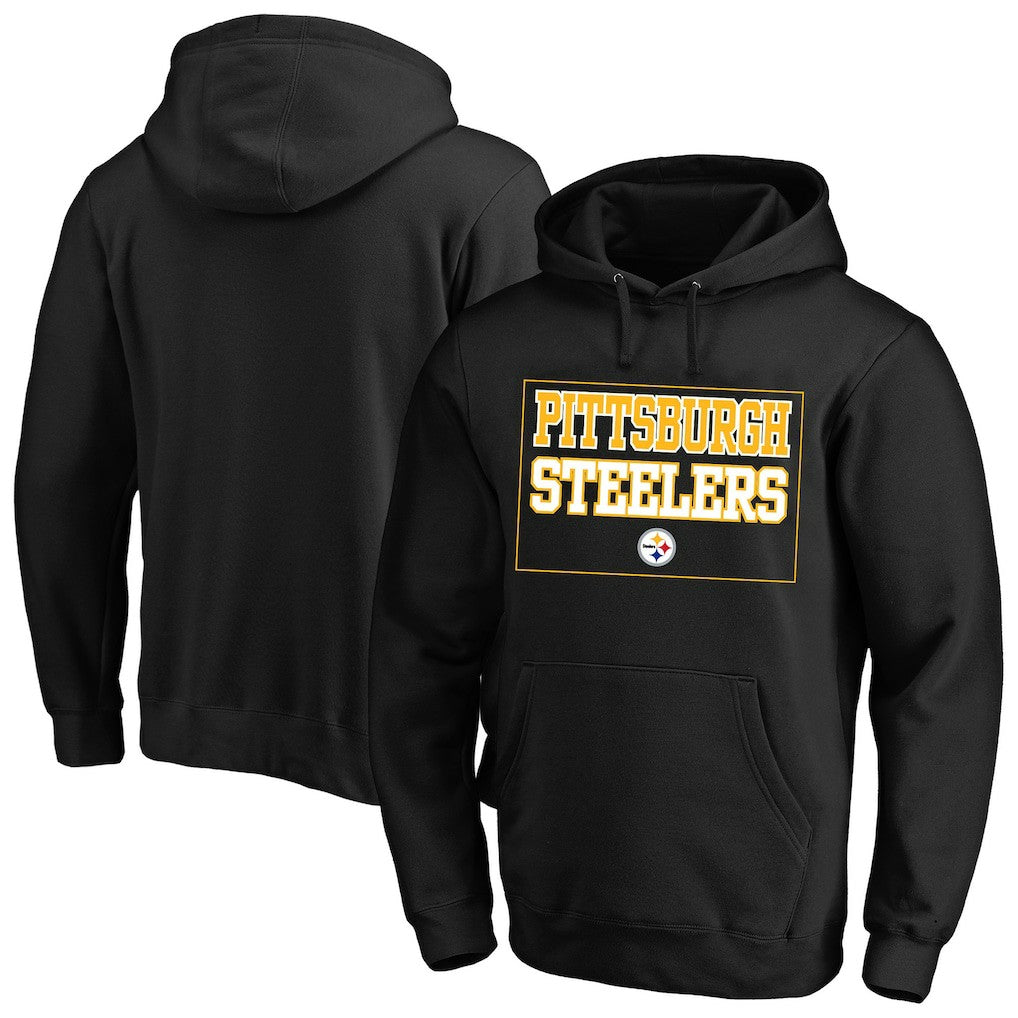 Pittsburgh Steelers Big & Tall Fleece Hoodie - Black discount