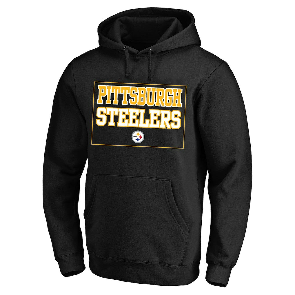 Pittsburgh Steelers Big & Tall Fleece Hoodie - Black discount