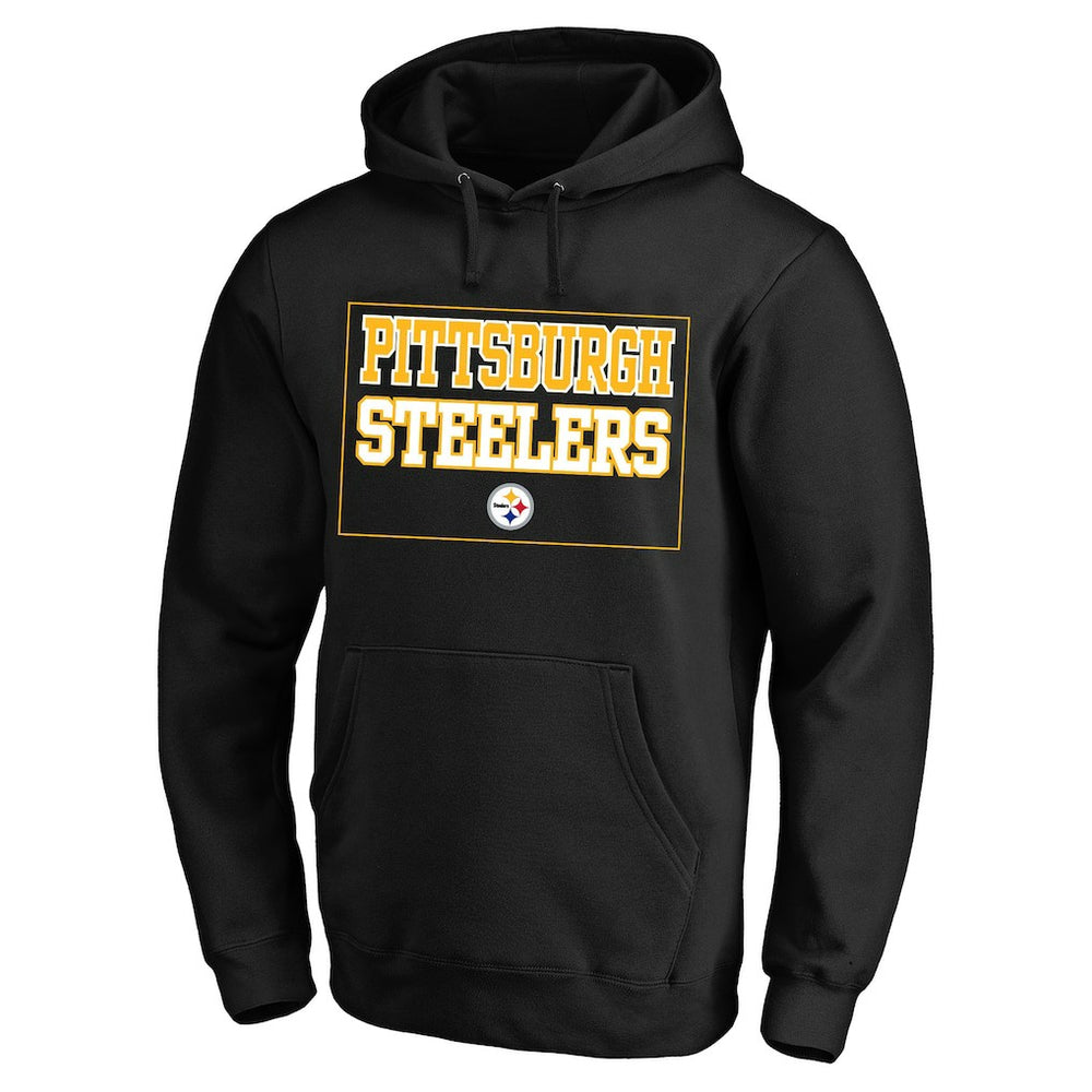 Pittsburgh Steelers Big & Tall Fleece Hoodie - Black discount