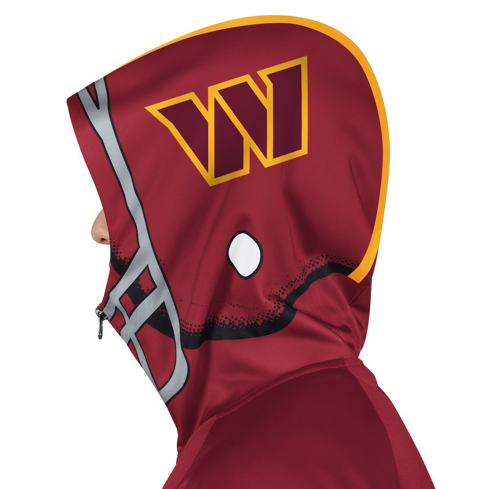 Washington Commanders Pro Player Helmet Full-Zip Hooded Track Jacket - Burgundy/Gold sale