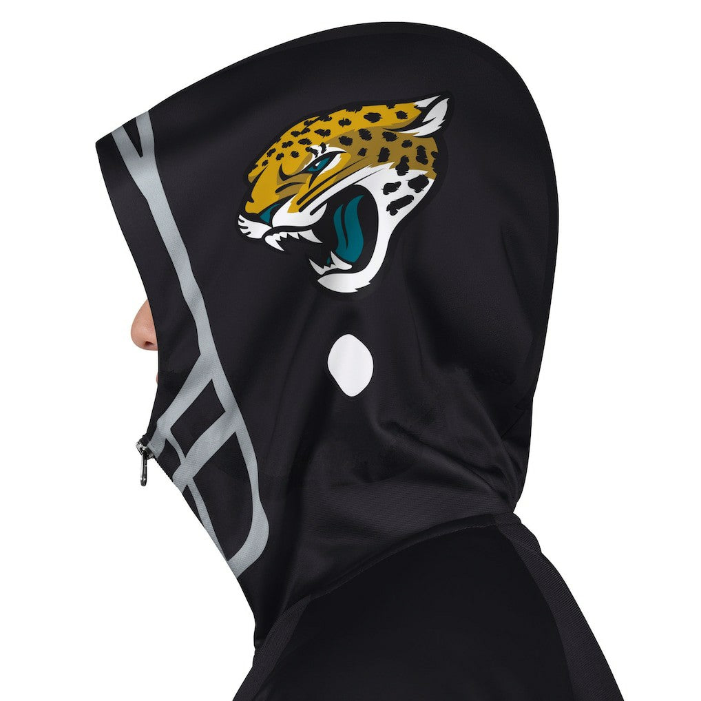 Jacksonville Jaguars Pro Player Helmet Full-Zip Hooded Track Jacket - Black/Teal online