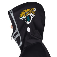 Jacksonville Jaguars Pro Player Helmet Full-Zip Hooded Track Jacket - Black/Teal online