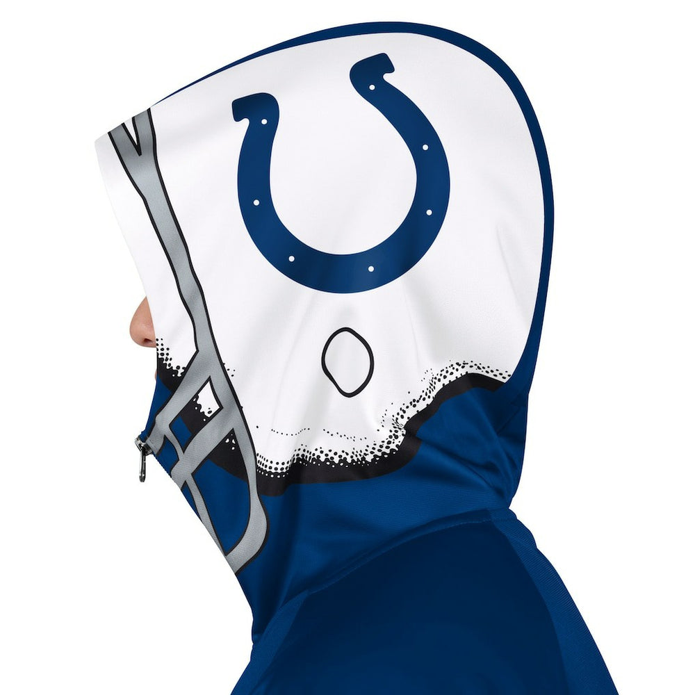 Indianapolis Colts Pro Player Helmet Full-Zip Hooded Track Jacket - Royal/White sale