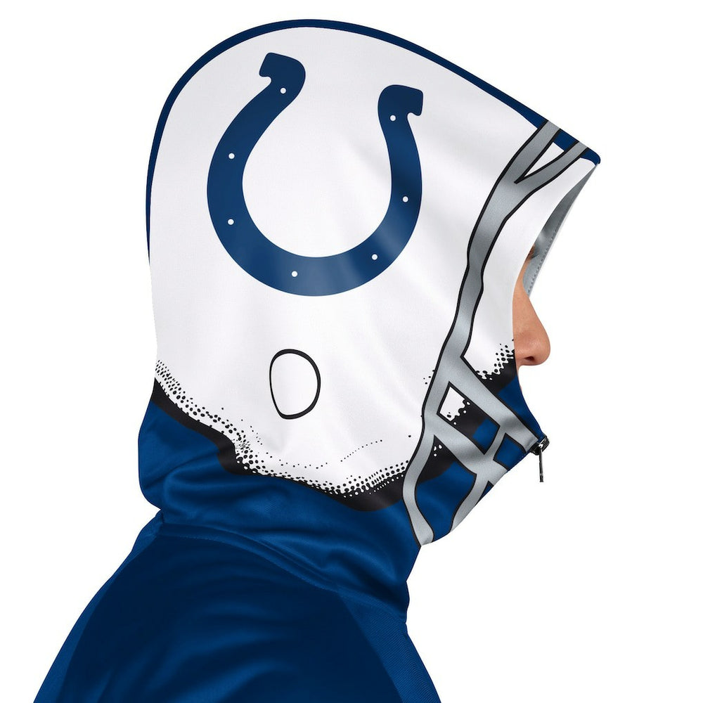 Indianapolis Colts Pro Player Helmet Full-Zip Hooded Track Jacket - Royal/White sale