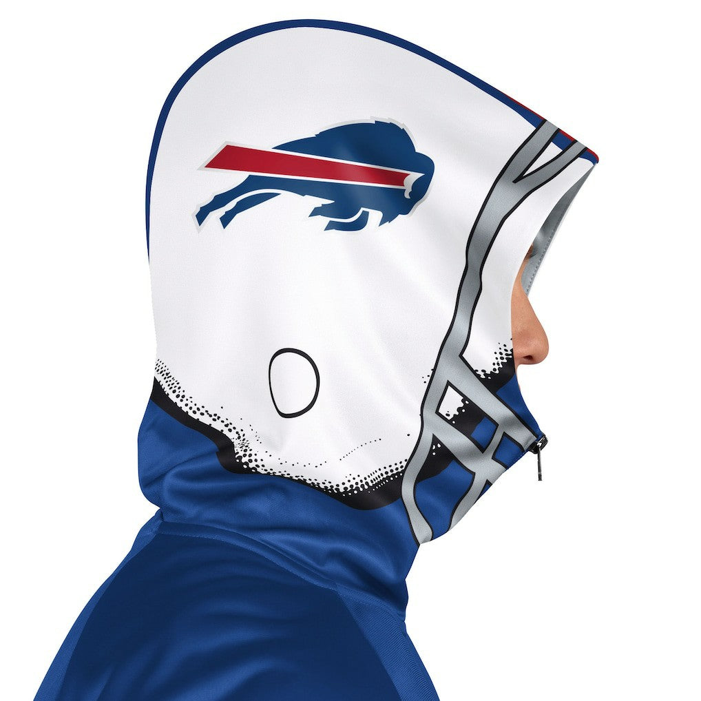 Buffalo Bills Pro Player Helmet Full-Zip Hooded Track Jacket - Royal/White sale