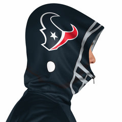 Houston Texans Pro Player Helmet Full-Zip Hooded Track Jacket - Navy/Red sale