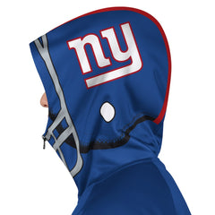 New York Giants Pro Player Helmet Full-Zip Hooded Track Jacket - Royal/Red online