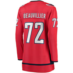 Anthony Beauvillier Washington Capitals Fanatics Women's Home Breakaway Player Jersey Red