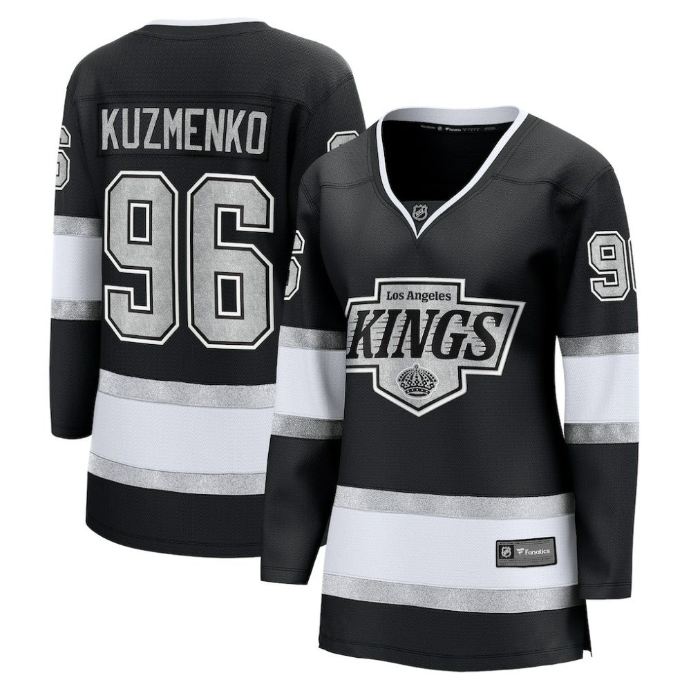 Andrei Kuzmenko Los Angeles Kings Fanatics Women's Home Breakaway Player Jersey Black
