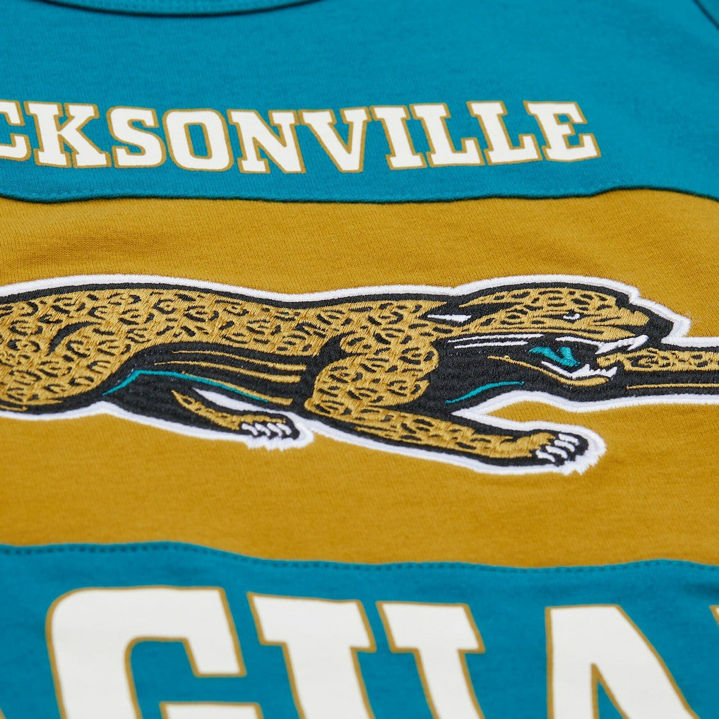 Jacksonville Jaguars Retro Colorblock Tank Top - Teal discount