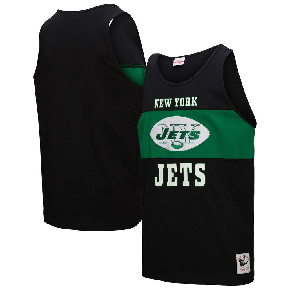 New York Jets Retro Colorblock Tank Top - Black online