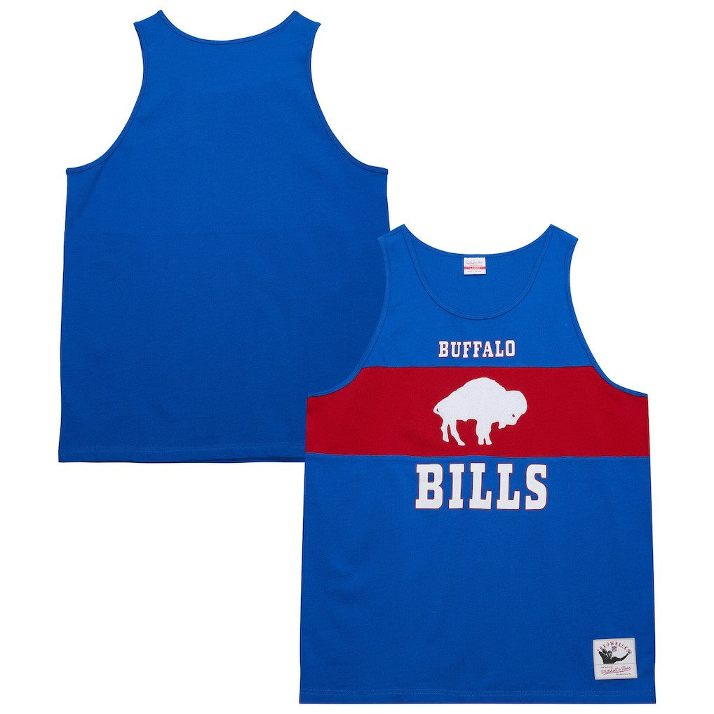 Buffalo Bills Retro Colorblock Tank Top - Royal online