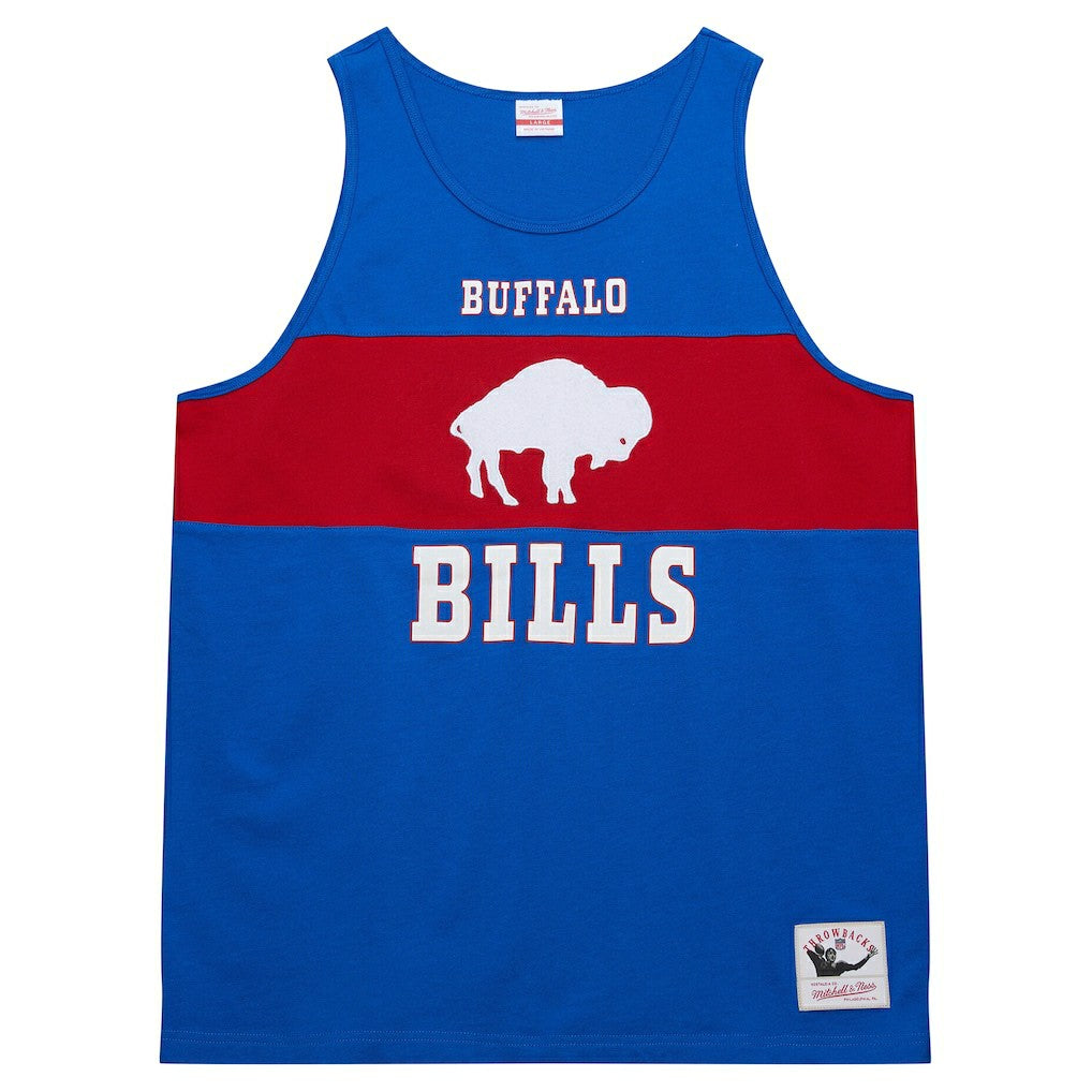 Buffalo Bills Retro Colorblock Tank Top - Royal online