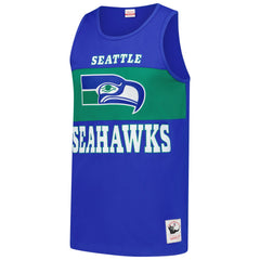 Seattle Seahawks Retro Colorblock Tank Top - Royal cheap