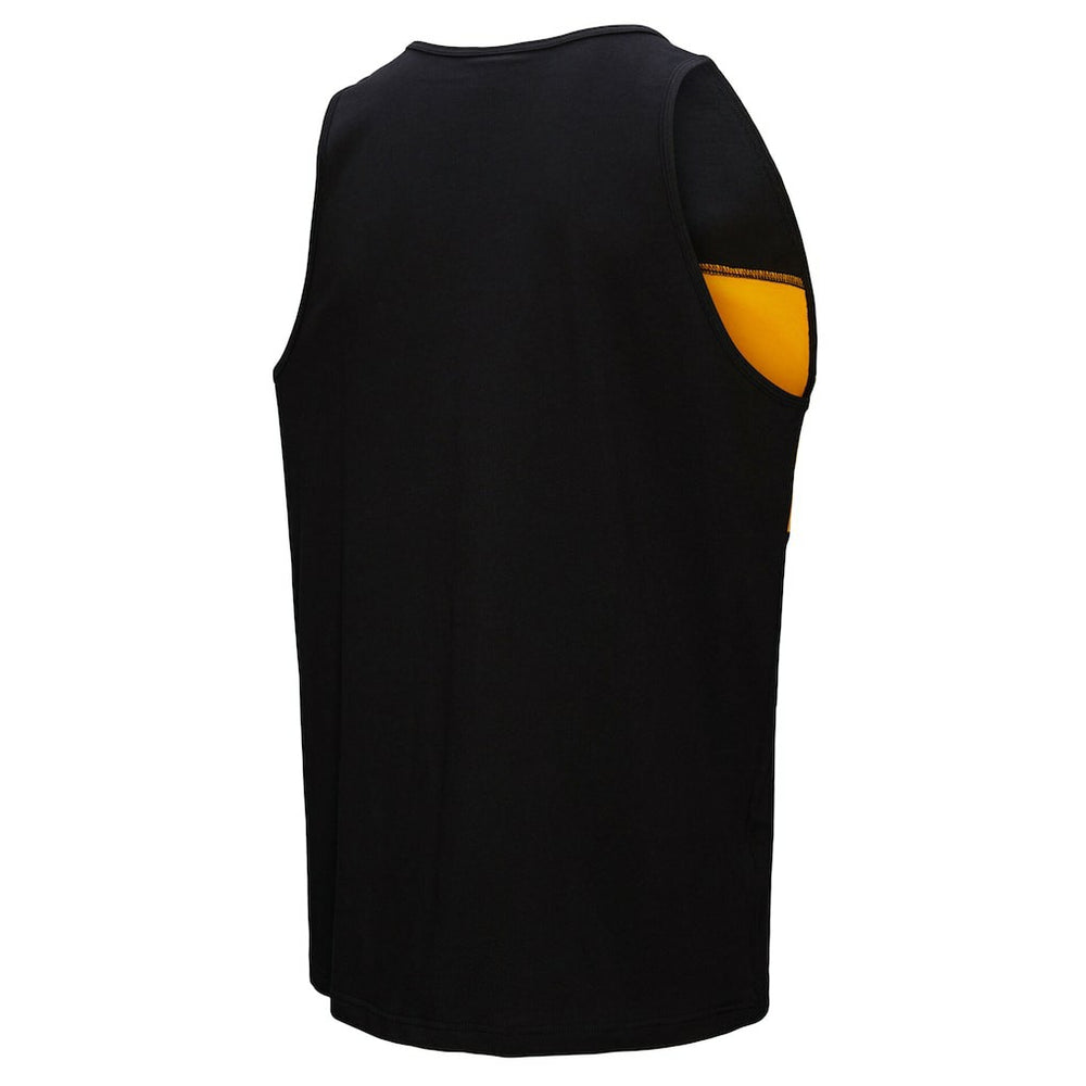 Pittsburgh Steelers Retro Colorblock Tank Top - Black on sale