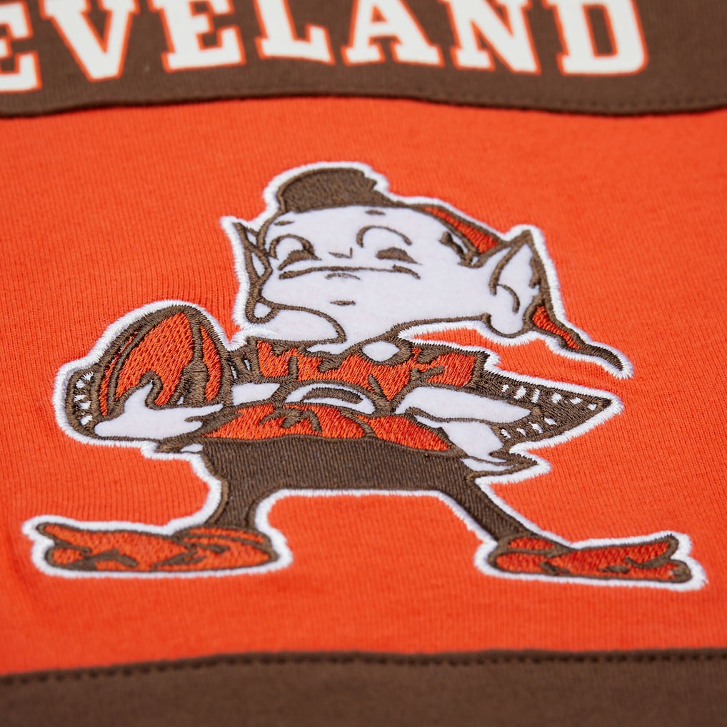 Cleveland Browns Retro Colorblock Tank Top - Brown on sale