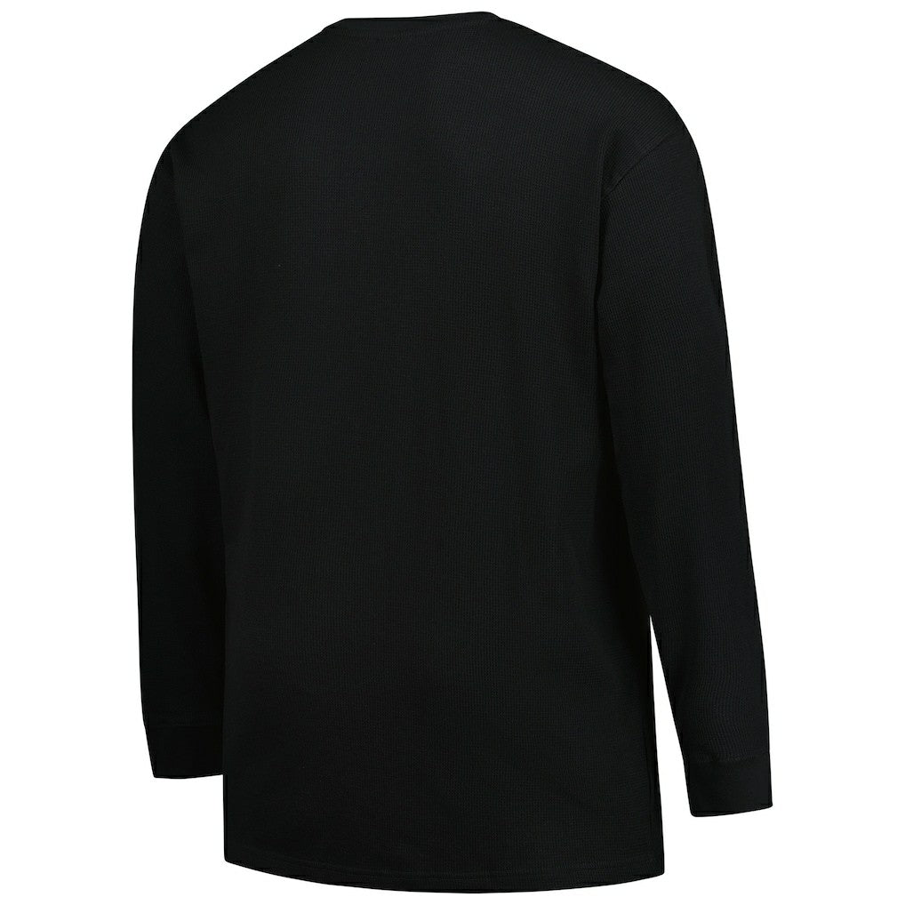 Miami Dolphins Big & Tall Throwback Thermal Long Sleeve T-Shirt - Black online