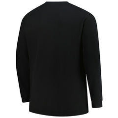 Atlanta Falcons Big & Tall Throwback Thermal Long Sleeve T-Shirt - Black cheap