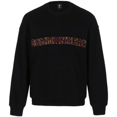 Washington Commanders Cuce Women's Chenille Jeweled Sweatshirt - Black sale
