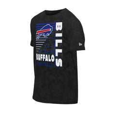 Buffalo Bills New Era Retro Logo Enzyme Washed Oversized T-Shirt - Black on sale