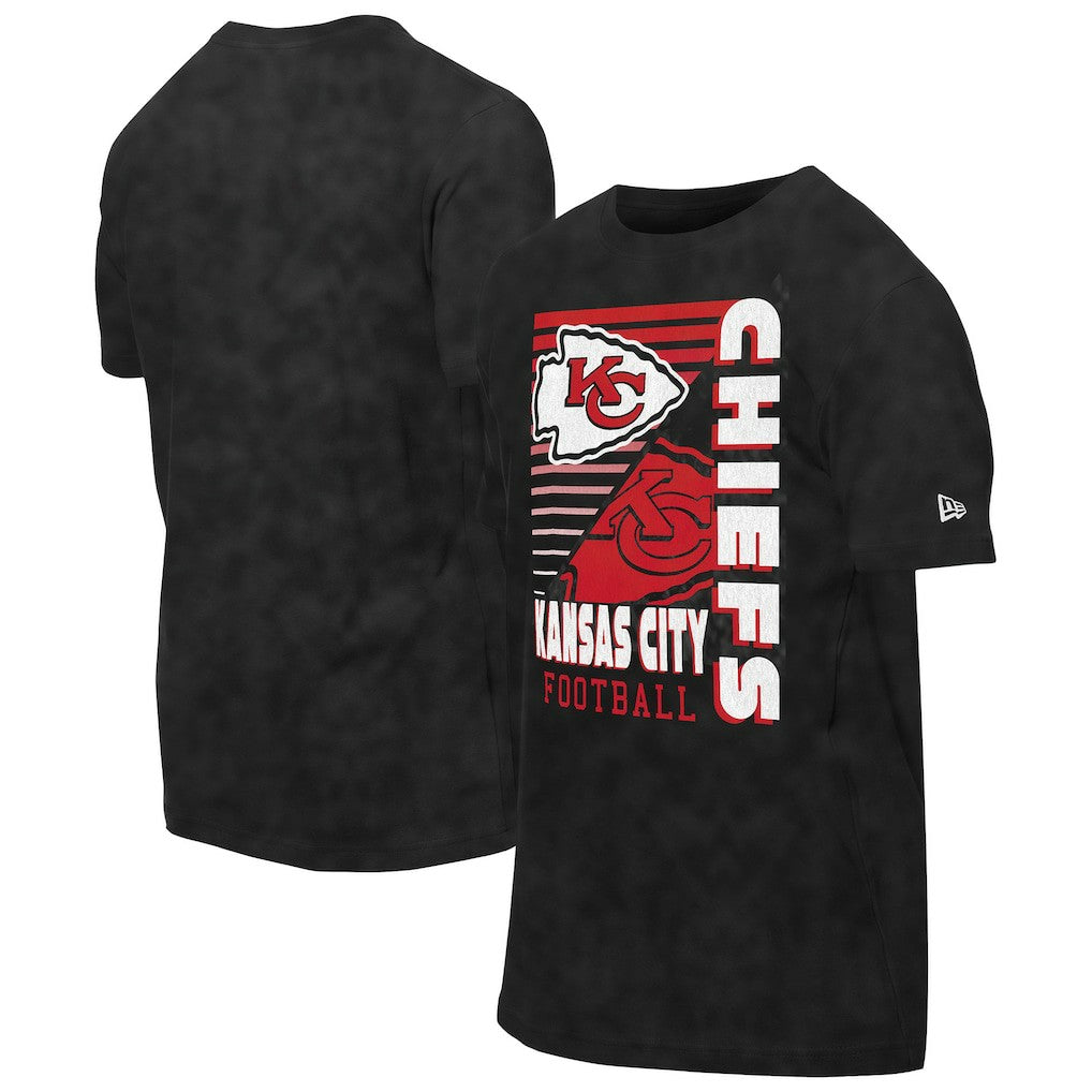 Kansas City Chiefs New Era Enzyme Washed Oversized T-Shirt - Black cheap