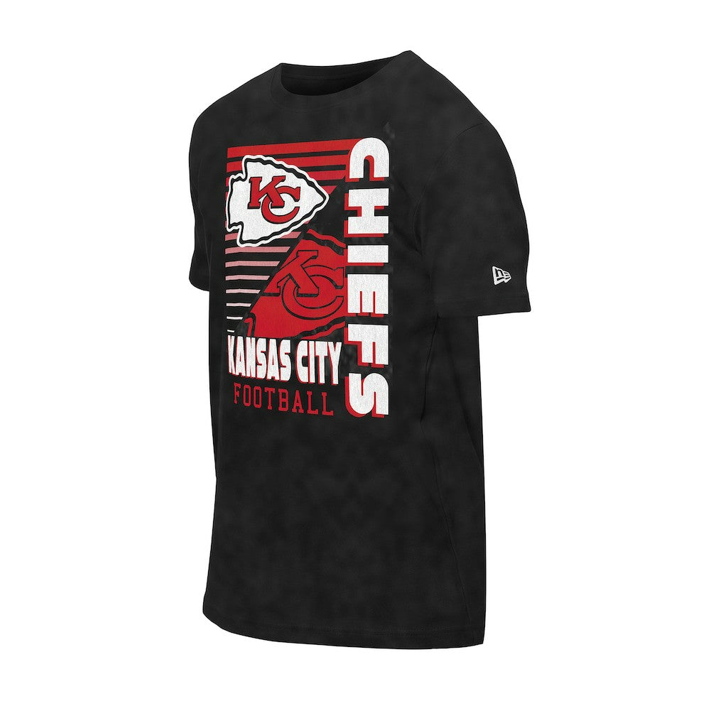 Kansas City Chiefs New Era Enzyme Washed Oversized T-Shirt - Black cheap