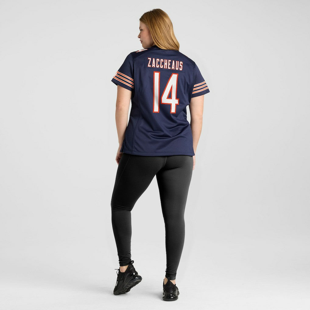 Olamide Zaccheaus Chicago Bears Women's Team Game Jersey - Navy | Nike online