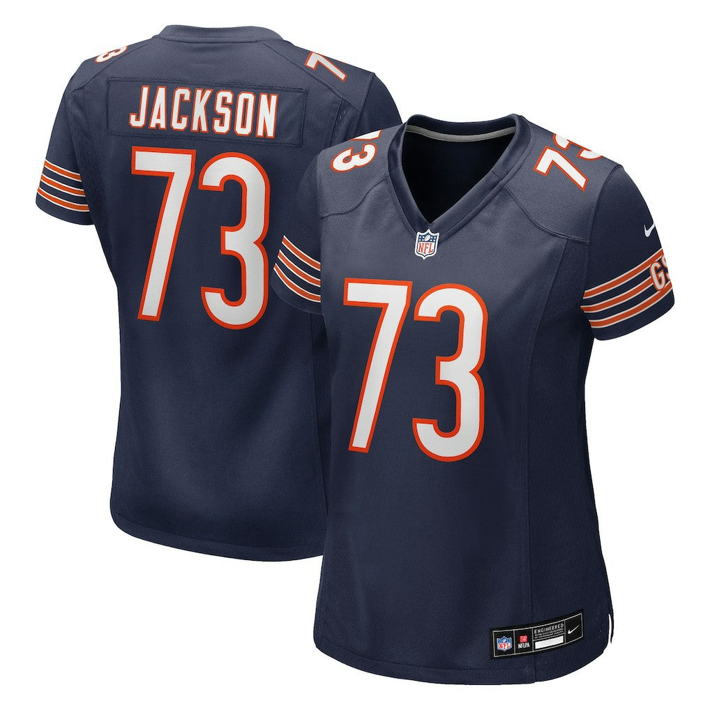 Jonah Jackson Chicago Bears Women's Team Game Jersey - Navy | Nike on sale