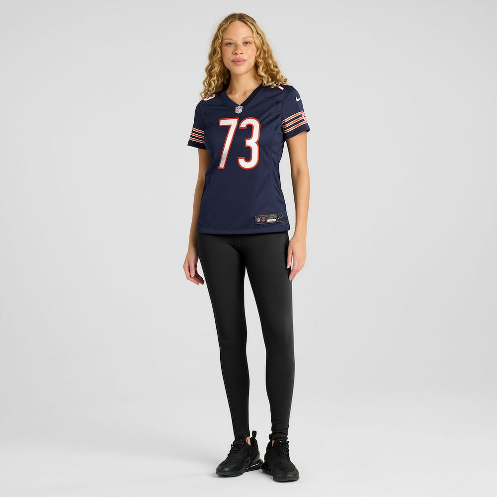 Jonah Jackson Chicago Bears Women's Team Game Jersey - Navy | Nike on sale