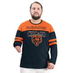 Chicago Bears G-III Sports by Carl Banks Adaptive Outlast Long Sleeve T-Shirt - Navy/Orange outlet