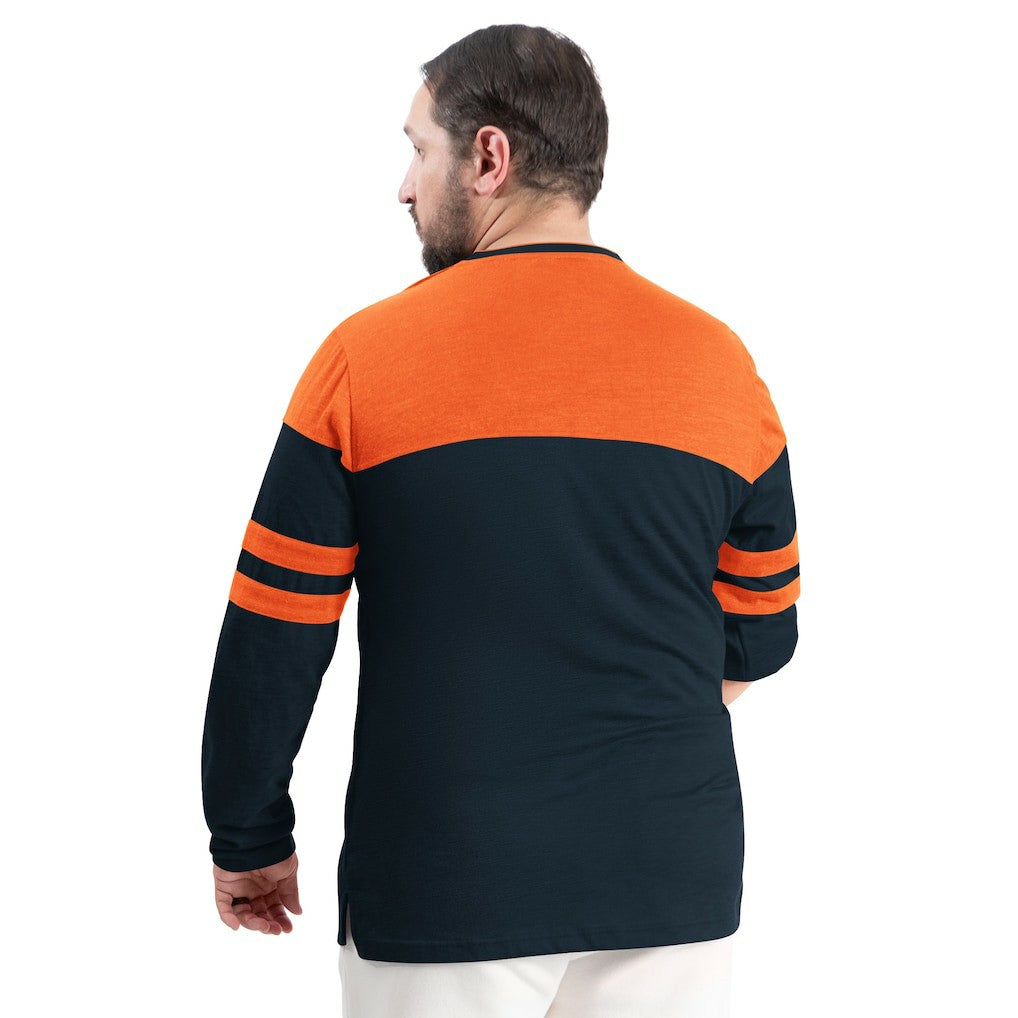 Chicago Bears G-III Sports by Carl Banks Adaptive Outlast Long Sleeve T-Shirt - Navy/Orange outlet