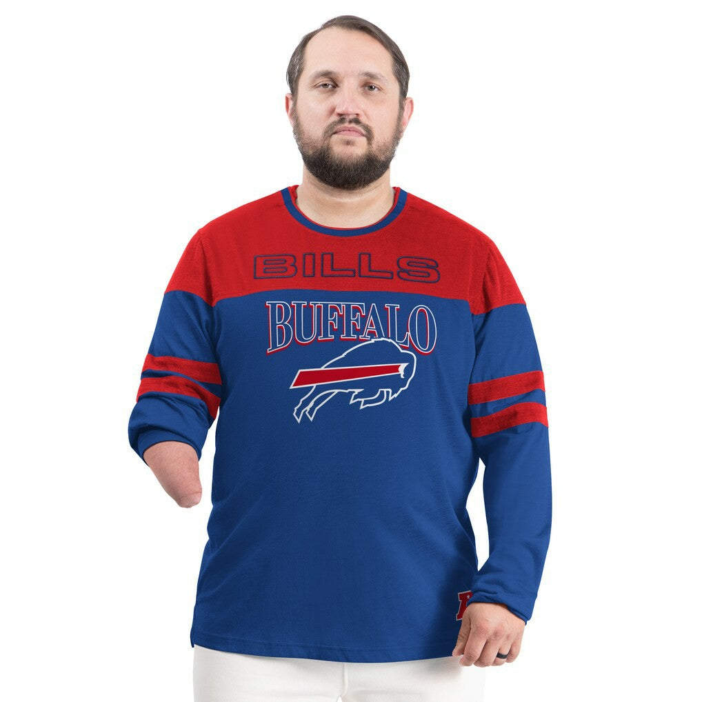 Buffalo Bills G-III Sports by Carl Banks Adaptive Outlast Long Sleeve T-Shirt - Royal/Red discount
